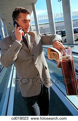 airport, businessman, business, briefcase, activity View Large Photo Image Stock Image - airport, businessman, business, briefcase, activity. Fotosearch