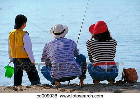 Stock Photo - angle, back view, angling, angler, activity. Fotosearch