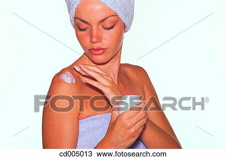 Stock Image - apply, Beauty Care, beauty, activity. Fotosearch