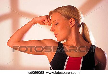 arm, bodybuilder, blond, biceps, activity View Large Photo Image Stock Photo - arm, bodybuilder, blond, biceps, activity. Fotosearch