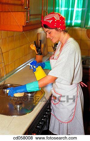 at-home, cleaning, clean, activity View Large Photo Image Stock Photo - at-home, cleaning, clean, activity. Fotosearch