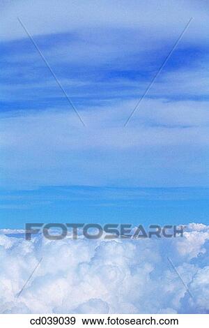 atmosphere, cloud, blue, background, air View Large Photo Image Stock Photo - atmosphere, cloud, blue, background, air. Fotosearch