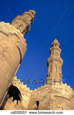 Stock Image - Bab Zuwayla (Gate of Zuwayla), medieval gate. Cairo. Fotosearch