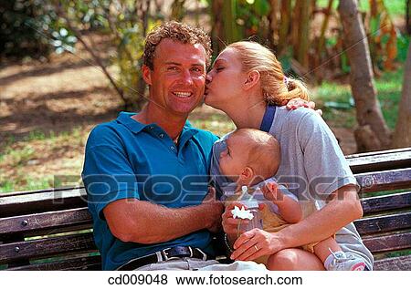 baby, blond, bench, affection View Large Photo Image Stock Photo - baby, blond, bench, affection. Fotosearch