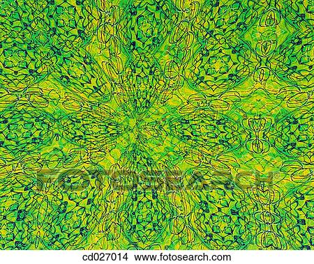 Picture - background, green, concept, chaos, abstract. Fotosearch
