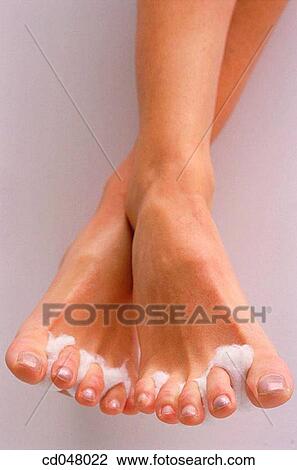 Stock Image - barefoot, beauty, Beauty Care, body, Body part. Fotosearch