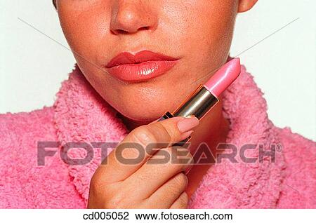 Stock Image - bathrobe, beauty, Beauty Care, Close-up. Fotosearch
