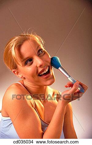 beauty, Beauty Care, blond, brush View Large Photo Image Picture - beauty, Beauty Care, blond, brush. Fotosearch