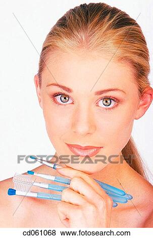 beauty, Beauty Care, blond, brush View Large Photo Image Stock Photo - beauty, Beauty Care, blond, brush. Fotosearch