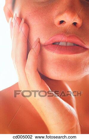 beauty, Beauty Care, brunette, Close-up View Large Photo Image Stock Image - beauty, Beauty Care, brunette, Close-up. Fotosearch