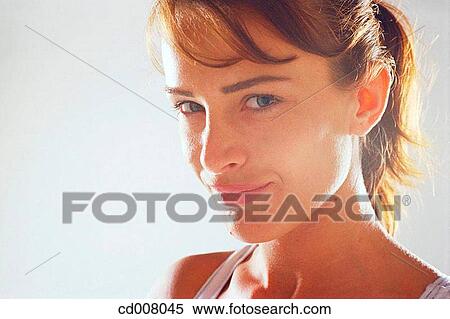 beauty, Beauty Care, brunette, Close-up View Large Photo Image Stock Photography - beauty, Beauty Care, brunette, Close-up. Fotosearch