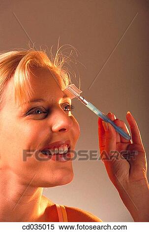 beauty, brush, blond, Beauty Care, activity View Large Photo Image Stock Photography - beauty, brush, blond, Beauty Care, activity. Fotosearch