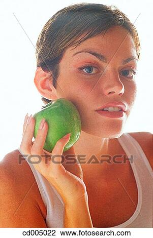 beauty, Close-up, Beauty Care, apple View Large Photo Image Stock Image - beauty, Close-up, Beauty Care, apple. Fotosearch