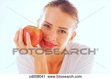 beauty, Close-up, Beauty Care, apple View Large Photo Image Stock Image - beauty, Close-up, Beauty Care, apple. Fotosearch