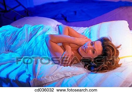 bed, bedroom, at-home View Large Photo Image Stock Image - bed, bedroom, at-home. Fotosearch