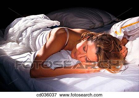 bed, bedroom, at-home View Large Photo Image Stock Photo - bed, bedroom, at-home. Fotosearch