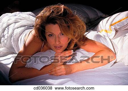 bed, bedroom, at-home View Large Photo Image Stock Photo - bed, bedroom, at-home. Fotosearch