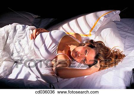 bed, bedroom, at-home View Large Photo Image Stock Photograph - bed, bedroom, at-home. Fotosearch