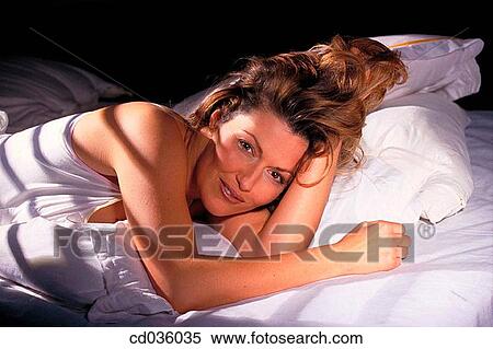 bed, bedroom, at-home View Large Photo Image Stock Photography - bed, bedroom, at-home. Fotosearch
