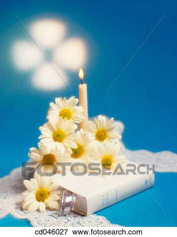 Bible, blue, book, candle, Christian, Christianity View Large Photo Image Stock Photo - Bible, blue, book, candle, Christian, Christianity. Fotosearch