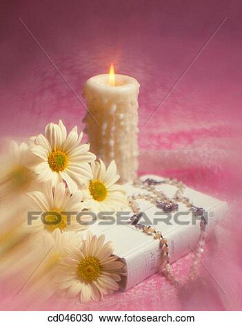 Bible, book, candle, Christian, Christianity, Close-up View Large Photo Image Stock Image - Bible, book, candle, Christian, Christianity, Close-up. Fotosearch