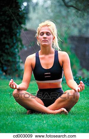 blond, Body care, calm, chilling out View Large Photo Image Stock Photo - blond, Body care, calm, chilling out. Fotosearch