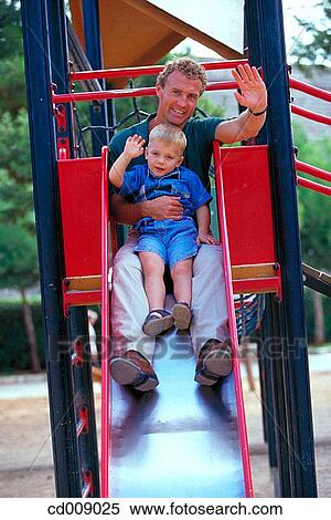 Stock Photography - blond, child, boy, amusement. Fotosearch