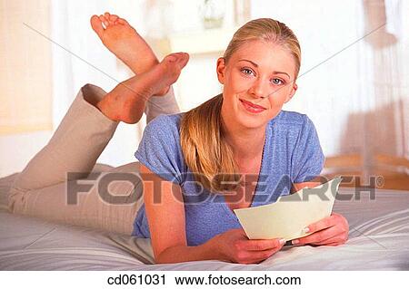 blond, communicate, at-home View Large Photo Image Stock Image - blond, communicate, at-home. Fotosearch