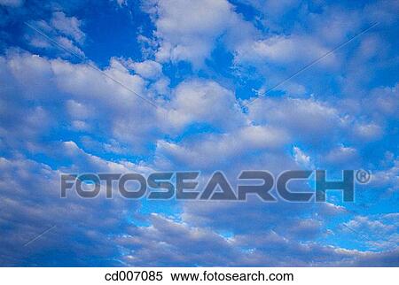 blue sky, altocumulus, blue, background, atmosphere, air View Large Photo Image Stock Photography - blue sky, altocumulus, blue, background, atmosphere, air. Fotosearch
