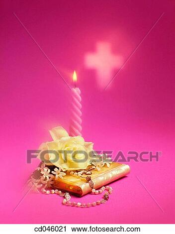 book, candle, Christian, Christianity, Close-up View Large Photo Image Stock Image - book, candle, Christian, Christianity, Close-up. Fotosearch