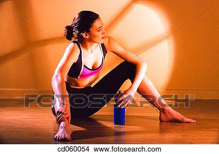 bottle, brunette, break-time, break, activity View Large Photo Image Picture - bottle, brunette, break-time, break, activity. Fotosearch