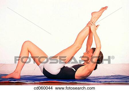 brunette, calisthenics, activity View Large Photo Image Picture - brunette, calisthenics, activity. Fotosearch