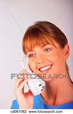 brunette, Close-up, communication View Large Photo Image Stock Image - brunette, Close-up, communication. Fotosearch