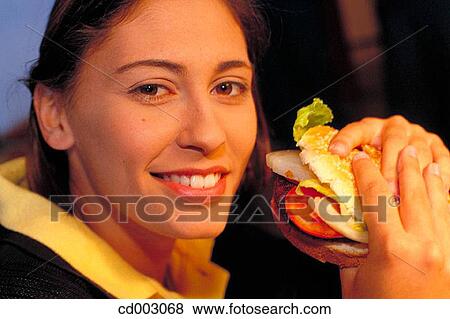 burger, Close-up, activity View Large Photo Image Stock Photo - burger, Close-up, activity. Fotosearch