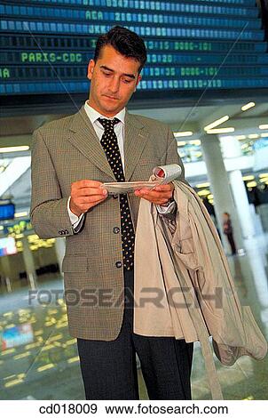 business, businesspeople, businessman, airport View Large Photo Image Stock Photo - business, businesspeople, businessman, airport. Fotosearch