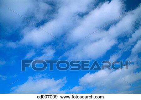 Stock Photo - calm, atmosphere, blue sky, blue, background, air. Fotosearch