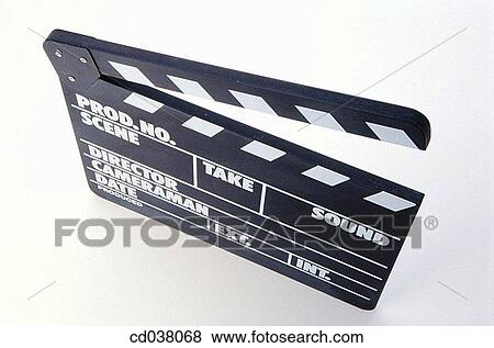 Clapperboard View Large Photo Image Stock Photo - Clapperboard. Fotosearch