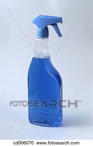Stock Image - Cleaning fluid. Fotosearch