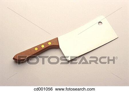 Cleaver View Large Photo Image Stock Photograph - Cleaver. Fotosearch