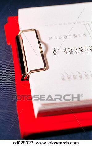 Stock Image - Clipboard. Fotosearch