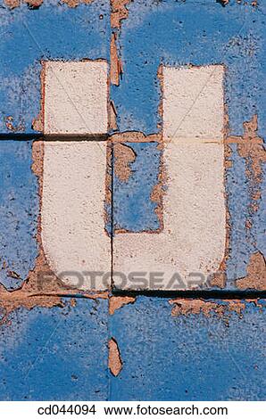 Close-up, alphabet, character, blue, background, aged View Large Photo Image Picture - Close-up, alphabet, character, blue, background, aged. Fotosearch