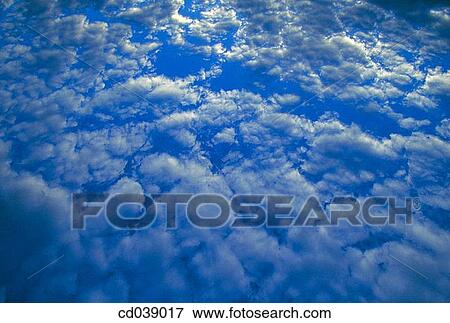 cloud, altocumulus, blue, background, atmosphere, air View Large Photo Image Stock Photo - cloud, altocumulus, blue, background, atmosphere, air. Fotosearch