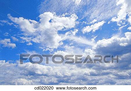 Stock Image - Clouds. Fotosearch