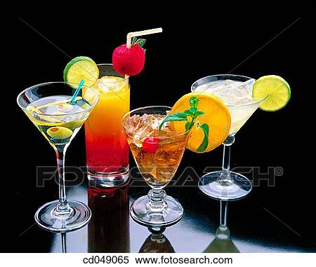 Stock Photography - Cocktails. Fotosearch