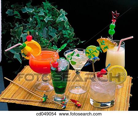 Coktails View Large Photo Image Picture - Coktails. Fotosearch