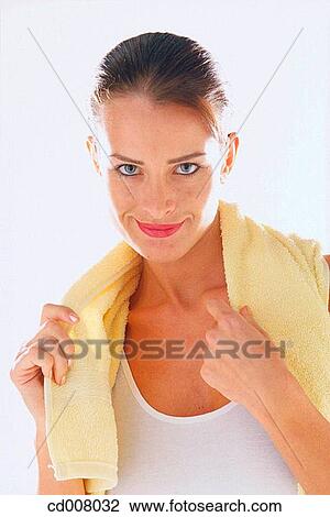 Stock Image - contemporary, exercise, Facial expression. Fotosearch