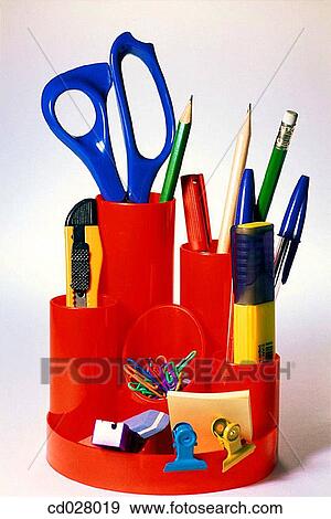 Desk equipment View Large Photo Image Stock Photo - Desk equipment. Fotosearch