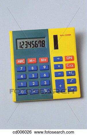 Electronic calculator View Large Photo Image Stock Photograph - Electronic calculator. Fotosearch