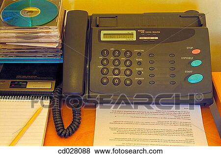 Fax machine View Large Photo Image Stock Photo - Fax machine. Fotosearch