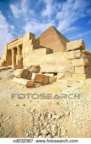 Great Pyramid of Cheops. Giza. Egypt View Large Photo Image Stock Photo - Great Pyramid of Cheops. Giza. Egypt. Fotosearch